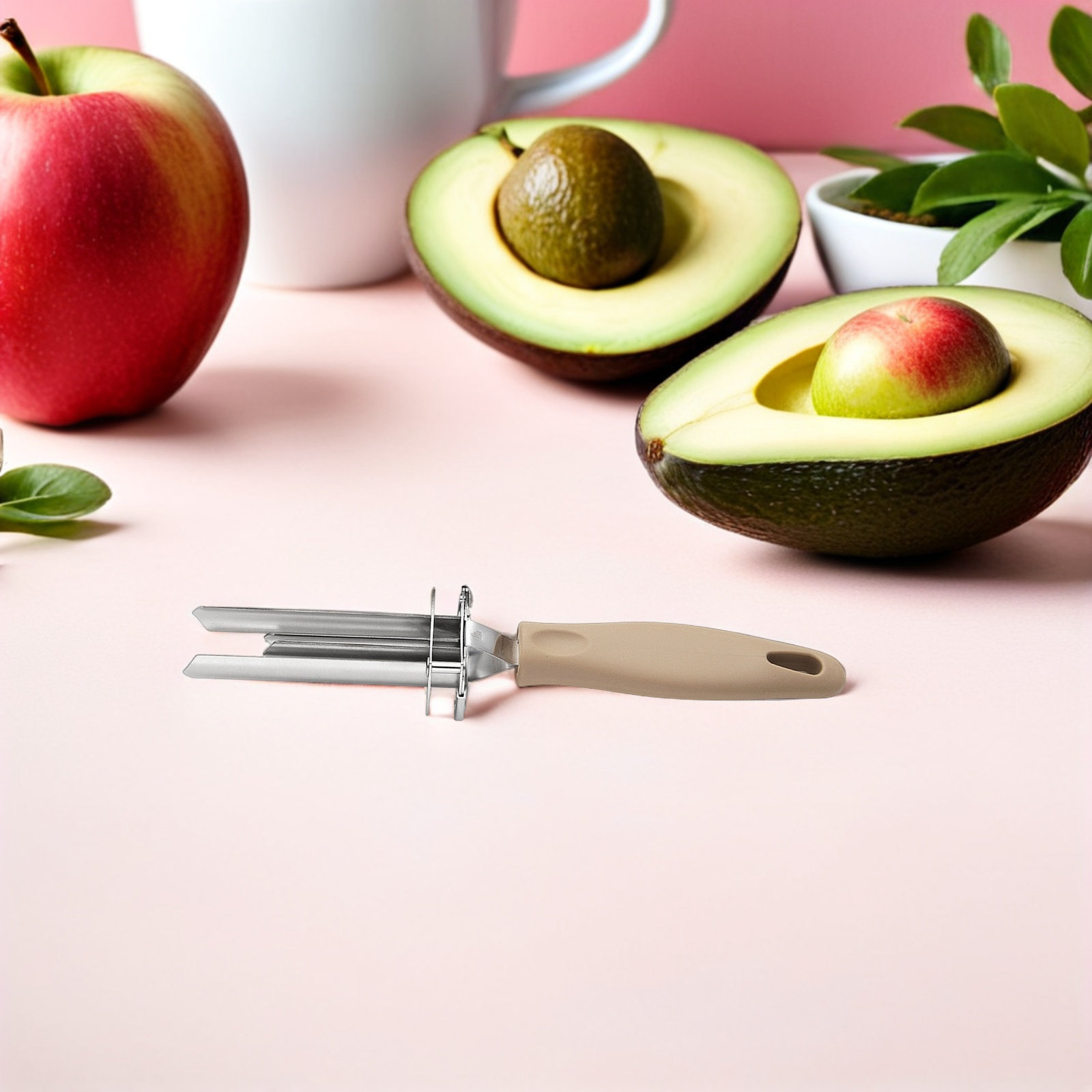 Cherry Pitter Tool - Corer Bell Pepper Corer Adjustable Diameter