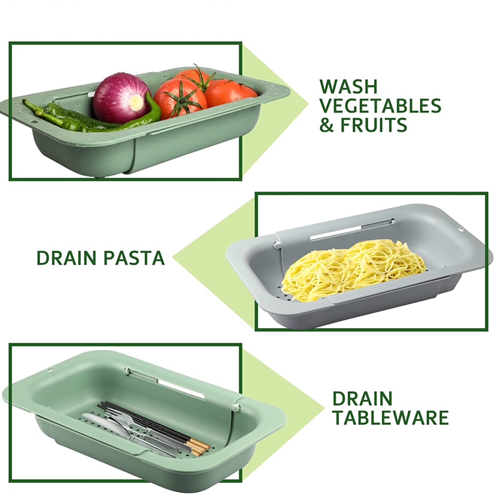 Colander Over the Sink Straine - Kitchen Gadgets Dropshipping recension och pris