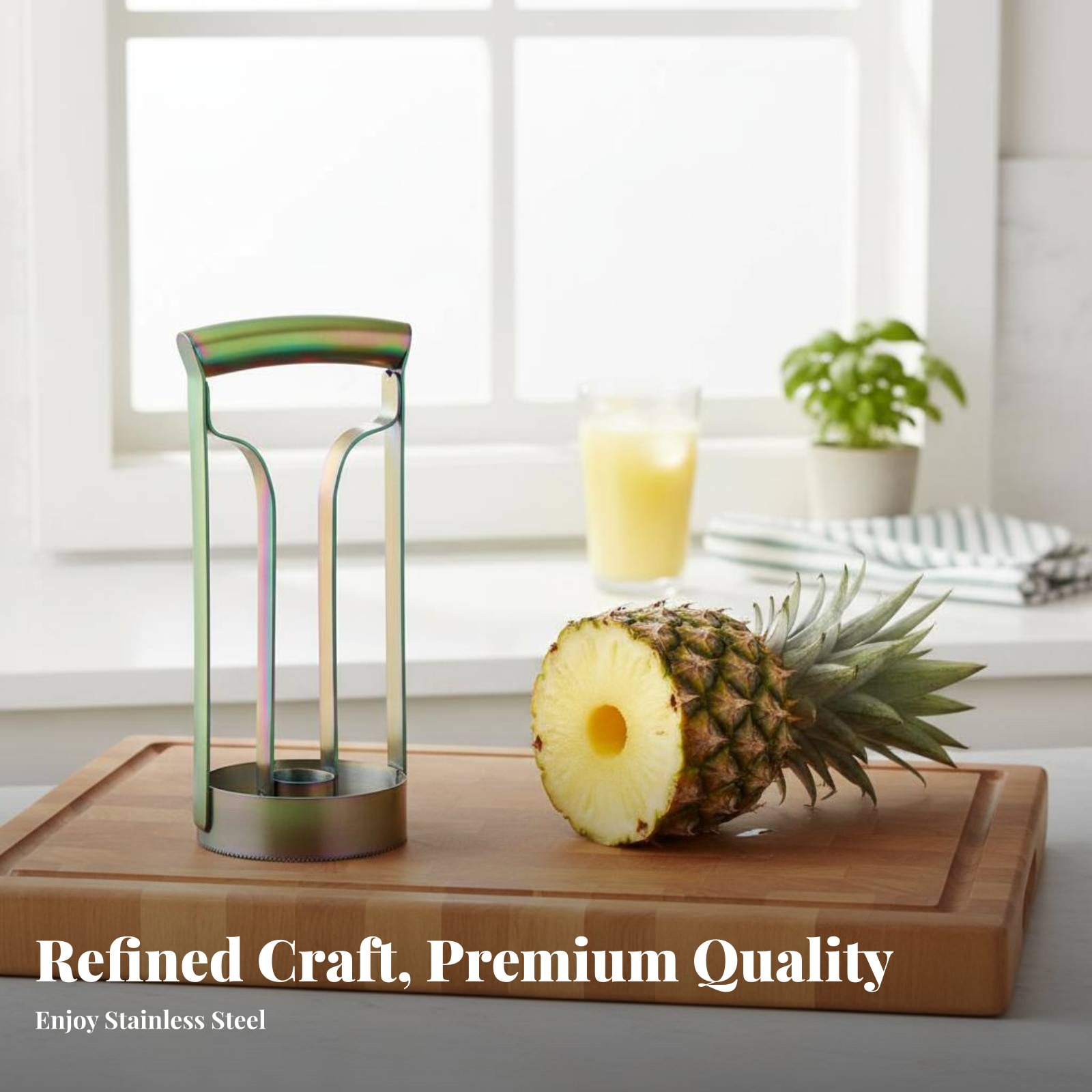 Stainless Steel Pineapple Cutt - Vegetable Kitchen Gadgets recension och pris