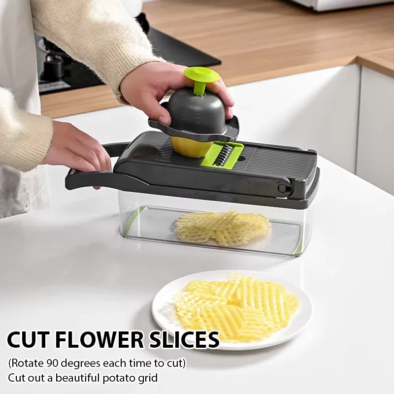 Vegetable Cutter Multifunction - Cheese Grater Box recension och pris