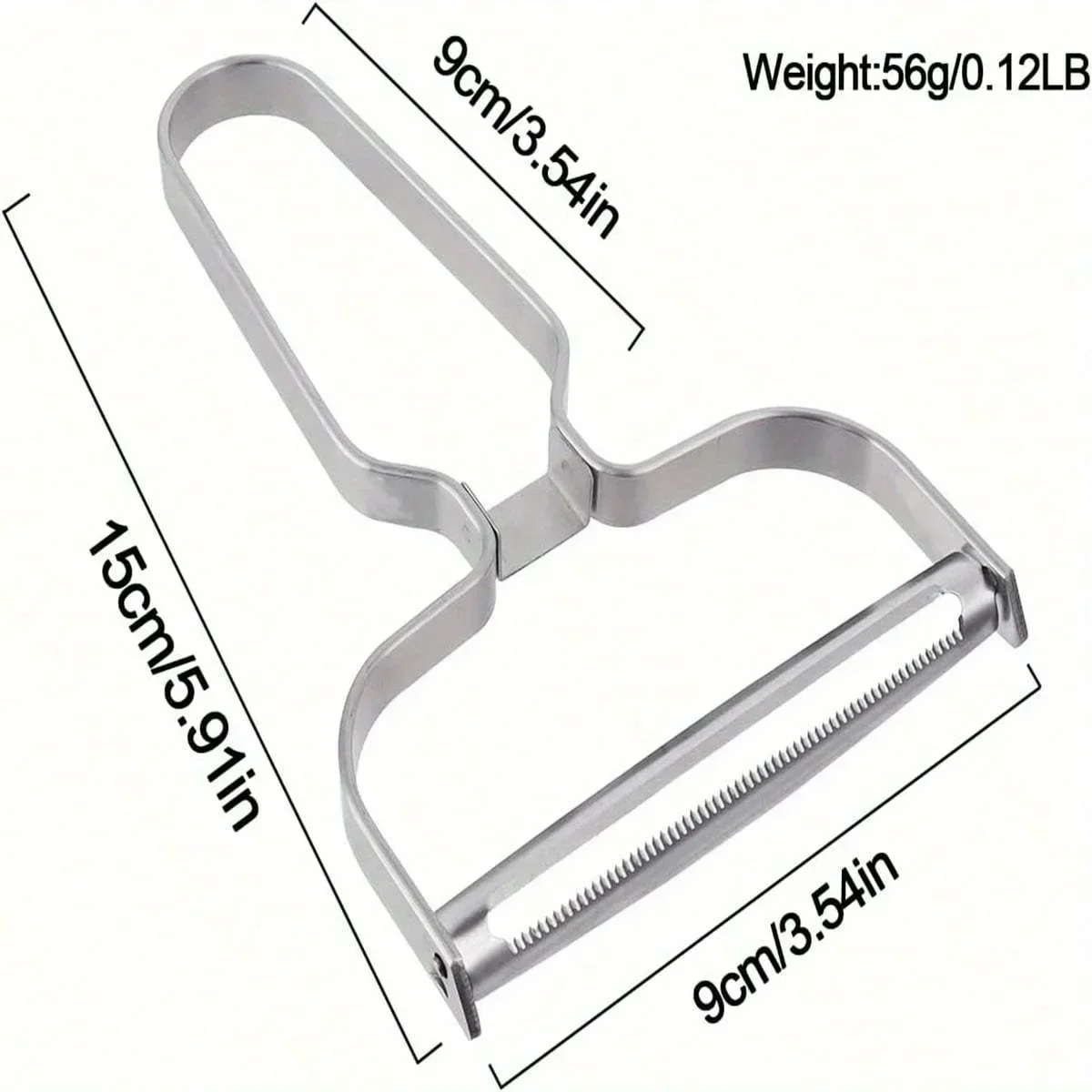 1pc Stainless Steel Peeler For - Vegetable Kitchen Gadgets recension och pris