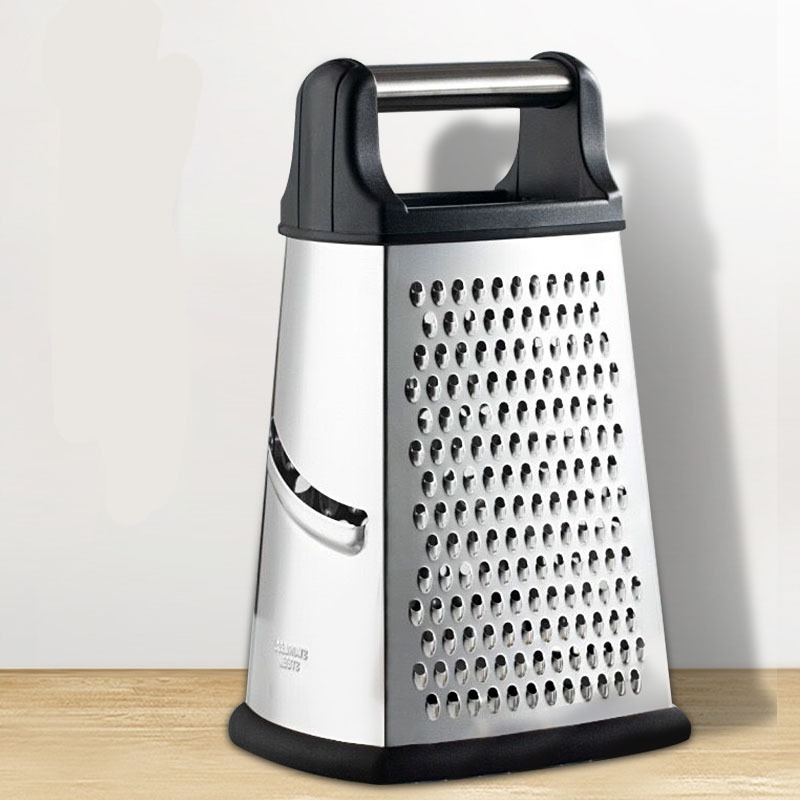 Stainless Steel Four-side Grat - Cheese Grater Box recension och pris