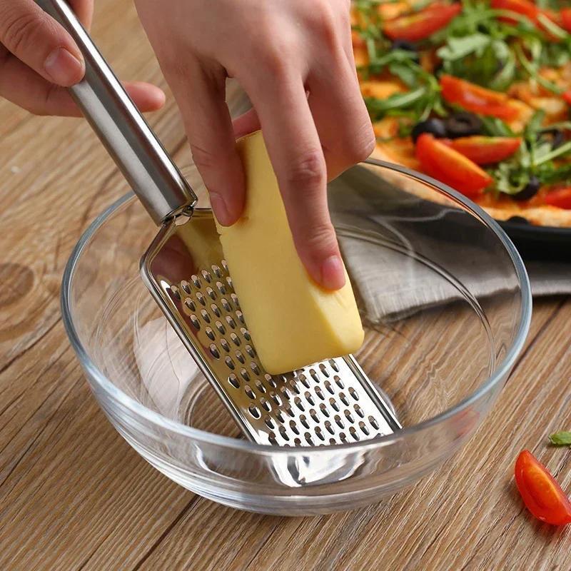 New Stainless Steel Handheld C - Cheese Grater Box recension och pris