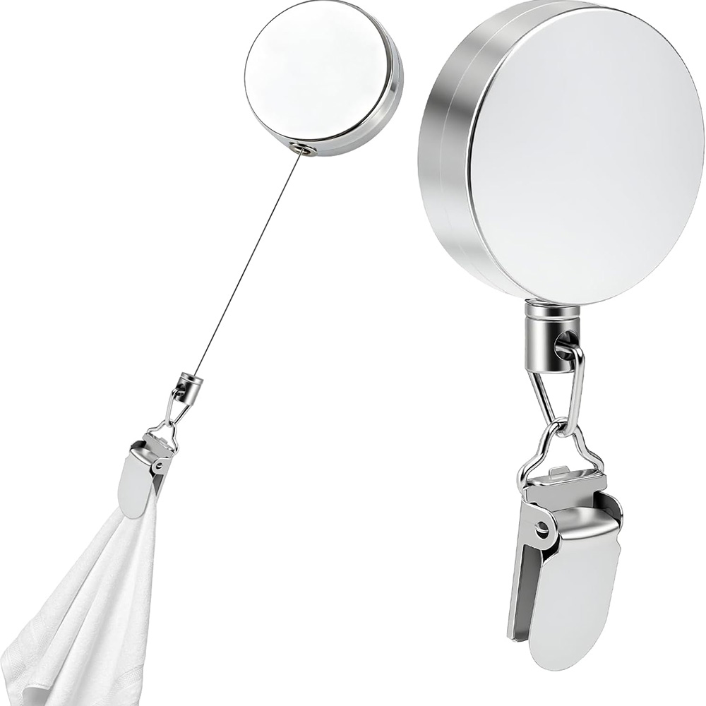 Retractable Towel Clip Holder  - Kitchen Gadgets Organizer recension och pris