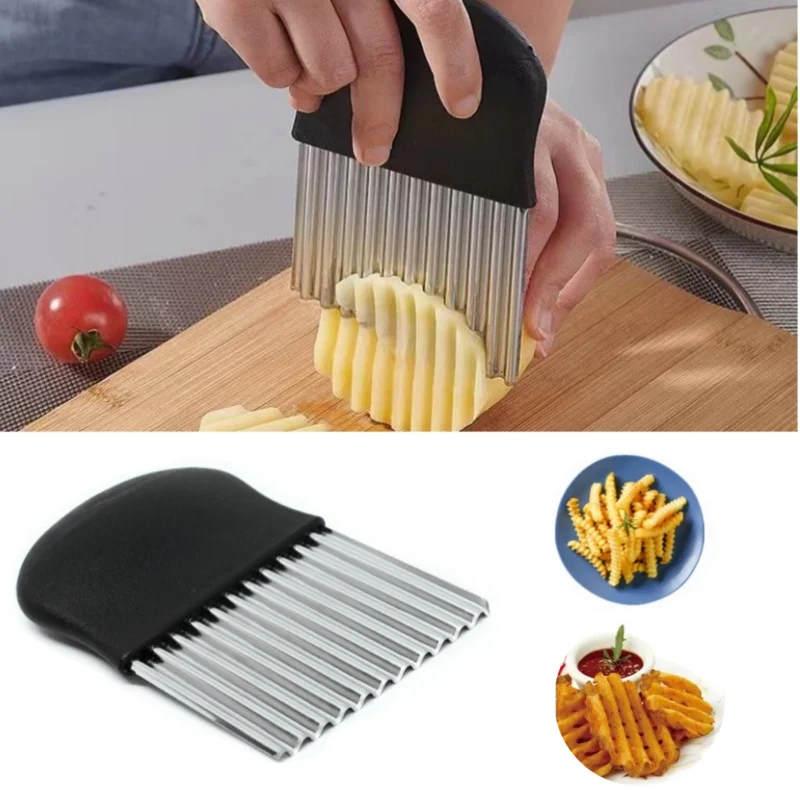 Stainless Steel Potato Chip Sl - Kitchen Gadgets Dropshipping recension och pris