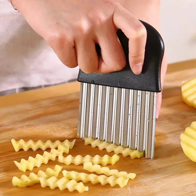 Stainless Steel Potato Chip Sl - Kitchen Gadgets Dropshipping recension och pris