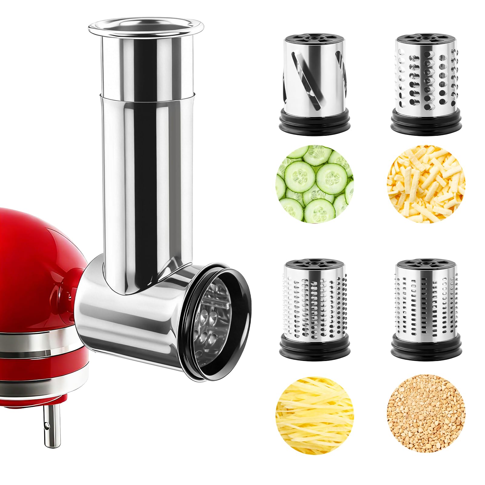 Stainless Steel Slicer Shredde - Cheese Grater Box recension och pris