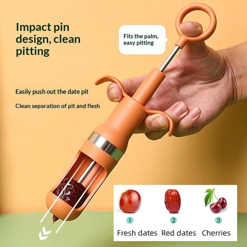 Non‑Slip Handle Cherry And Red - Cherry Pitter Tool recension och pris