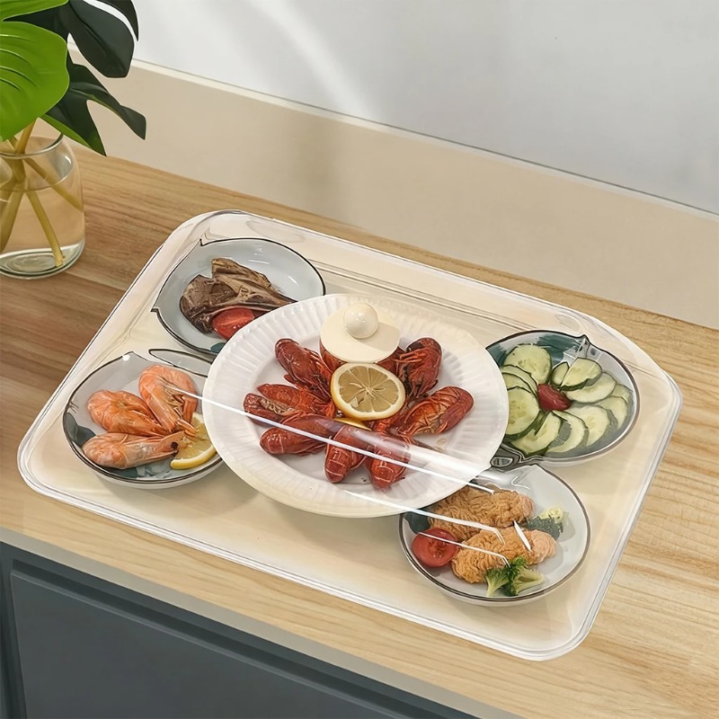 WORTHBUY Reusable Plastic Food - Kitchen Gadgets Organizer recension och pris