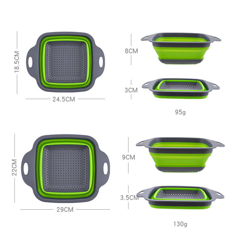 LMETJMA Square Collapsible Col - Kitchen Gadgets Dropshipping recension och pris