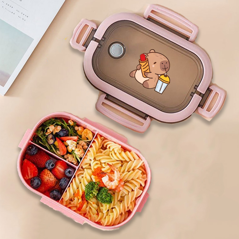 Capybara Bento Lunch Box Anime - Kitchen Gadgets Organizer recension och pris