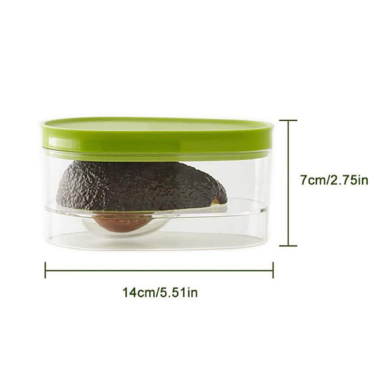 Avocado Food Storage Box Space - Kitchen Gadgets Organizer recension och pris