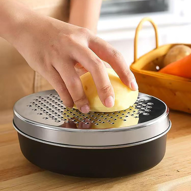 Double-sided Cheese Grater Sta - Cheese Grater Box recension och pris