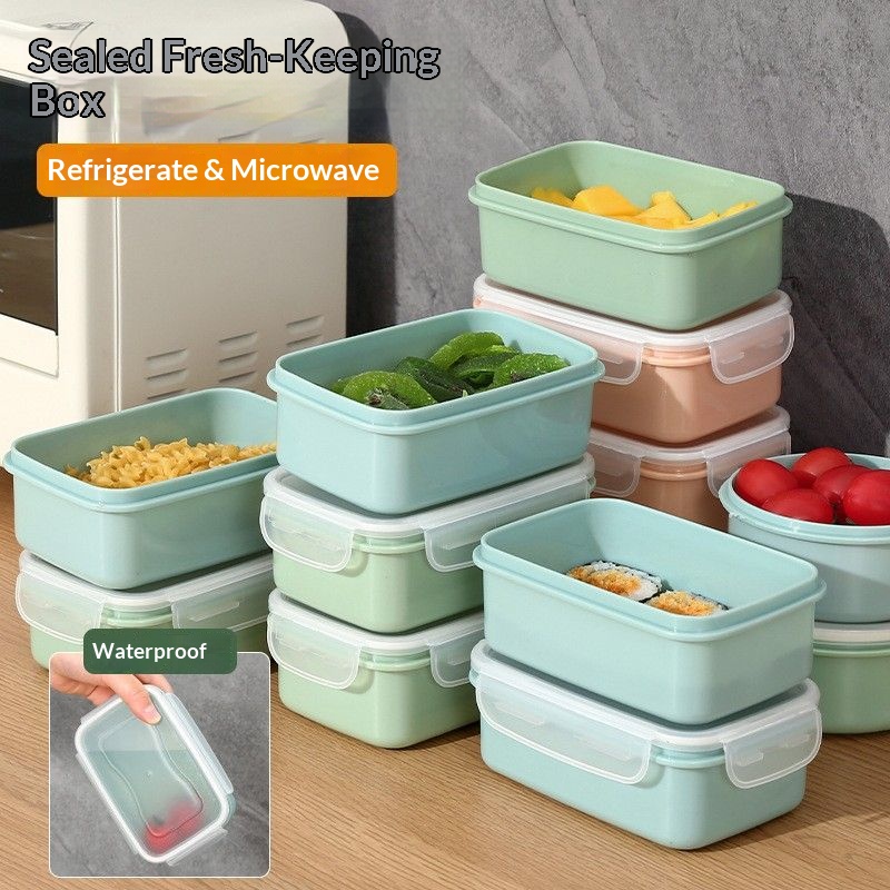 Airtight Food Storage Containe - Kitchen Gadgets Organizer recension och pris