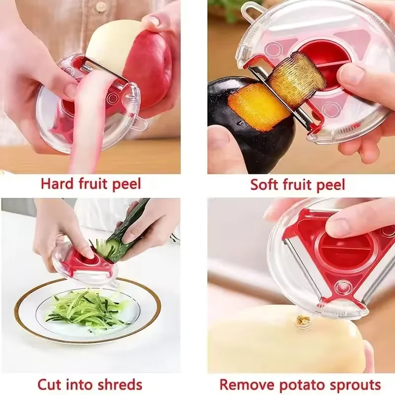 1PC Trio Peeler Set Vegetable  - Vegetable Kitchen Gadgets recension och pris