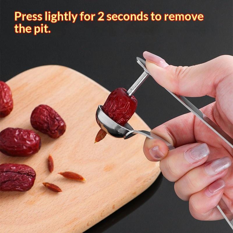Stainless Steel Date Pitter To - Vegetable Kitchen Gadgets recension och pris