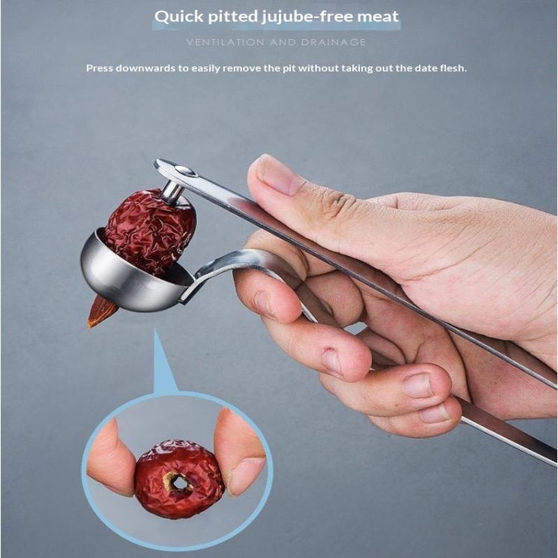 Stainless Steel Date Pitter To - Vegetable Kitchen Gadgets recension och pris