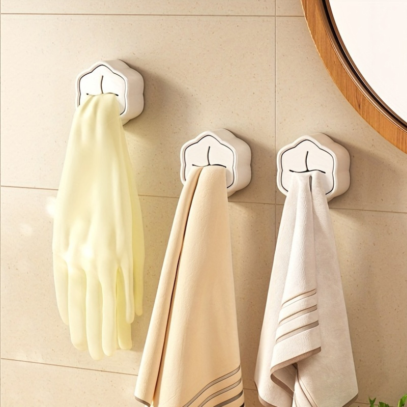 6PCS Self Adhesive Towel Holde - Kitchen Gadgets Organizer recension och pris
