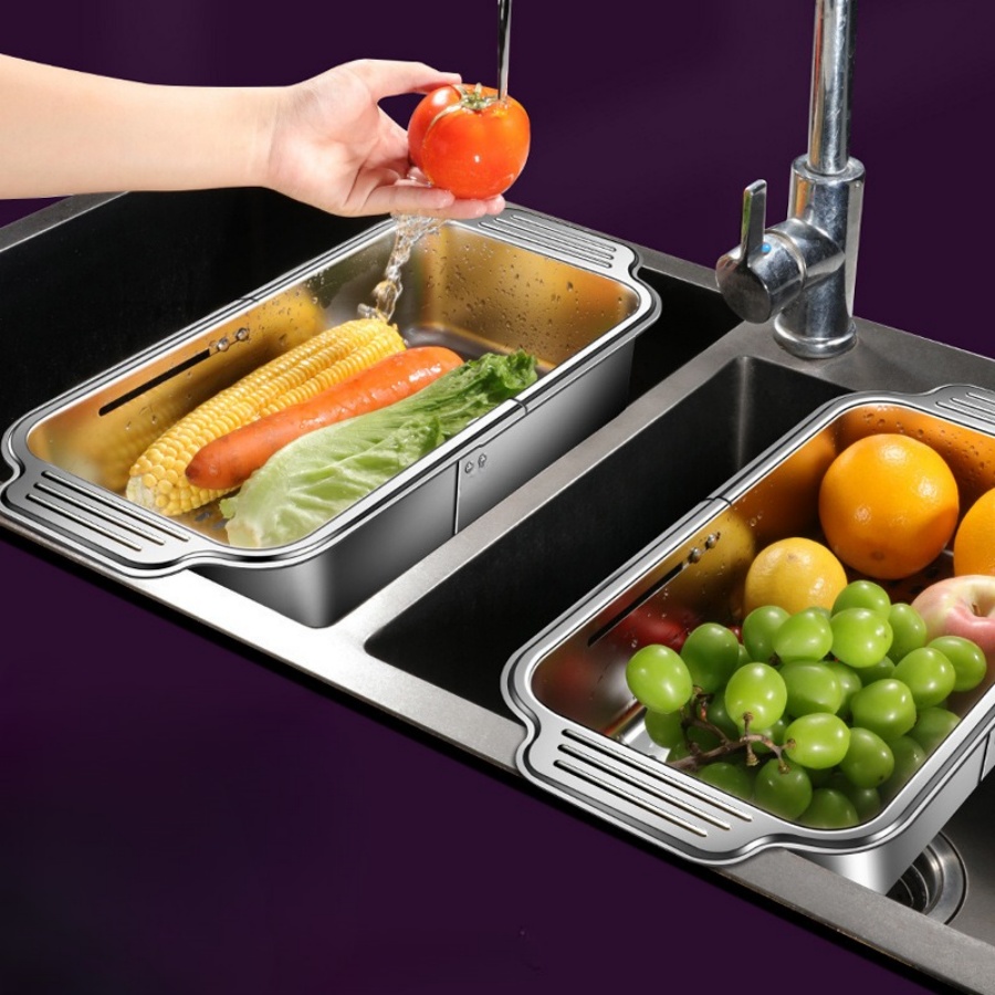 Stainless Steel Telescopic Sin - Kitchen Gadgets Dropshipping recension och pris